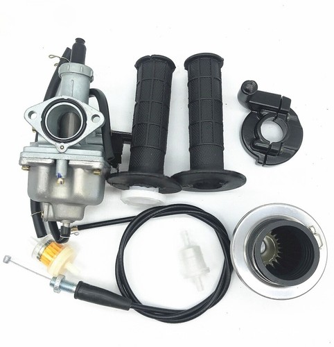 Manual throttle motorcycle