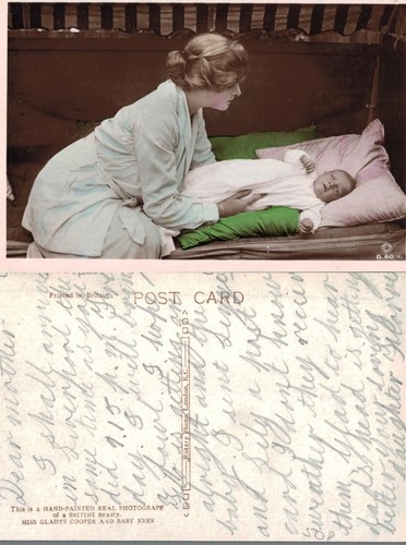 Vintage postcard gladys - -,