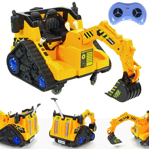 12v mechanical digger - , working