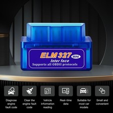 Mini ELM327 V2.1 OBD2 II Bluetooth Car Auto Diagnostic Tool Android iOS Window