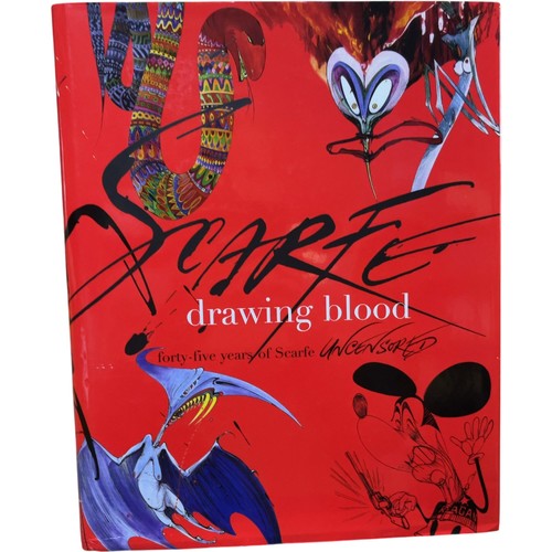 Drawing blood gerald scarfe - drawing, by