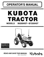 KUBOTA TRACTOR B6200HST