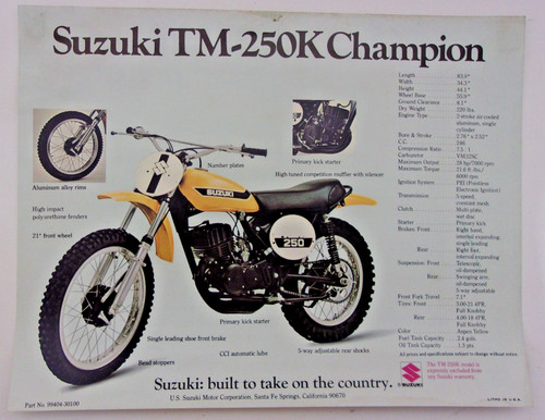 Vintage oem 1973 suzuki - oem,