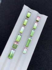 Watermelon Tourmaline Faceted
