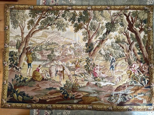 French tapestry wall - wall, hanging