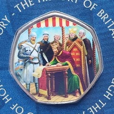 Westminster 50p Shaped Carded