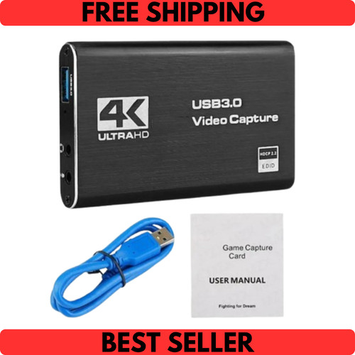 Audio video capture card - 4k,