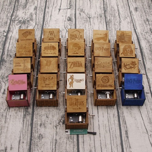Retro wooden hand crank - retro,