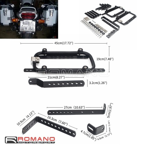 Motorcycle side rear luggage - motorcycle,