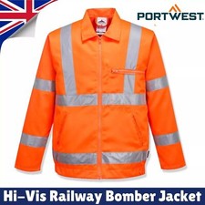 Portwest Hi Vis Bomber Jacket