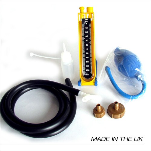 Drain test kit for - test, and