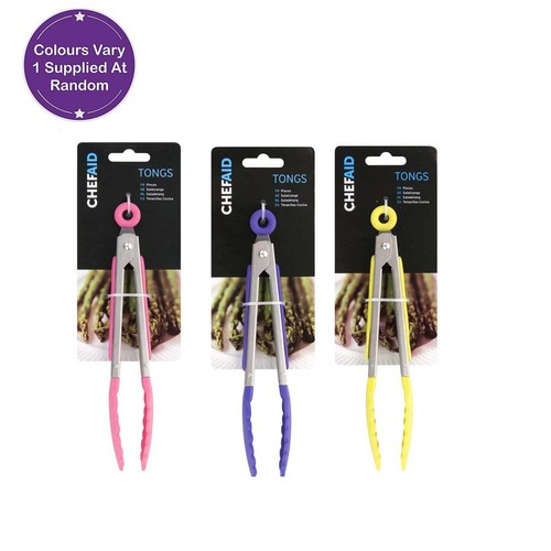 Chef aid food - food, tongs