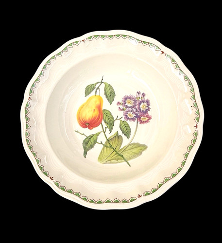 Spode victoria rimmed soup - spode,