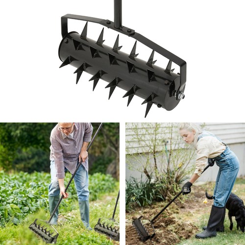 Portable manual lawn aerator - portable,