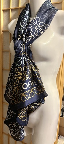 Loewe anagram long silk - loewe, scarf