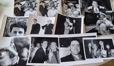 12 PHOTOS MEL SMITH GRIFF RHYS JONES RIK MAYALL PETER COOK TV COMEDIANS 1980s