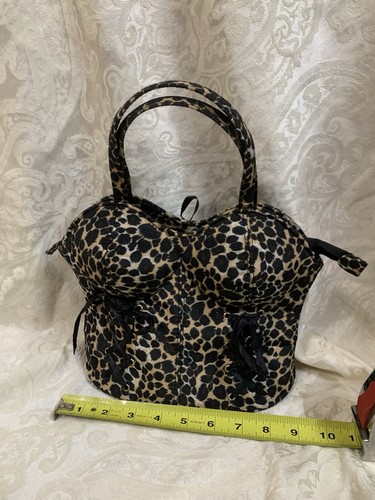 Y2k bustier corset cheetah - bustier,