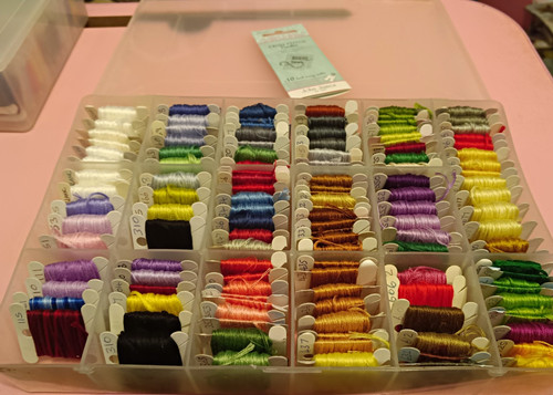Dmc cotton embroidery floss - embroidery,