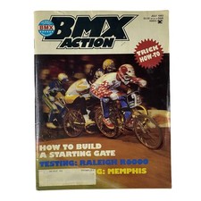 Bmx action magazine july - magazine, 1983