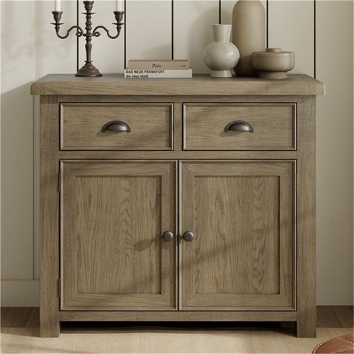 Oak standard sideboard rushen - oak, sideboard,