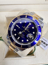 ROLEX  BLUESY SUBMARINER 18K