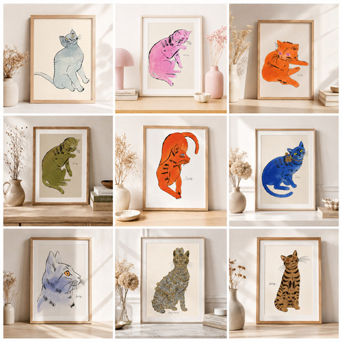 Andy warhol cats - 25, name