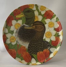 Vintage Retro Round Melamine