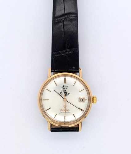18ct gold omega seamaster - gold,