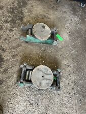 2x Heavy Duty MACHINE MOVING SKATES £200+vat Roller industrial Factory Plant