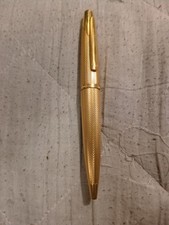 Alfred dunhill AD2000 Gold Plated Barley Ballpoint Rollerball Pen