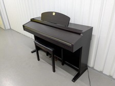 Yamaha Clavinova CLP-930 Digital Piano and stool in dark rosewood stock #25497