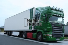 Truck Photo Scania R 500 Refrigerated Semi-Trailer Germany Green Ammersdorfer #k4ao