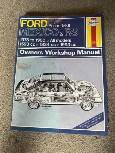 Ford escort mk2 mexico - ford,