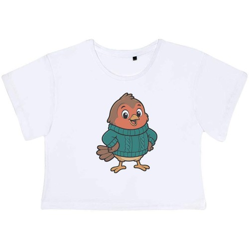 Robin wearing woolly jumper - wearing, jumper'