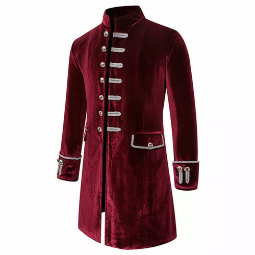 Mens velvet military drummer - mens,