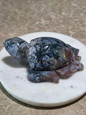 Crystal Moss Agate Sea Turtle
