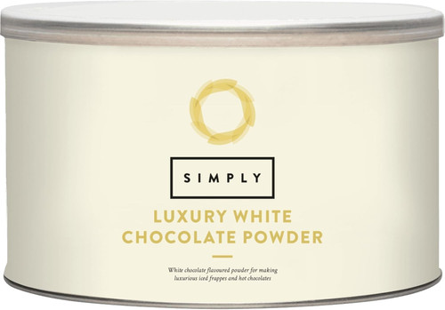 Luxury white hot - white, chocolate