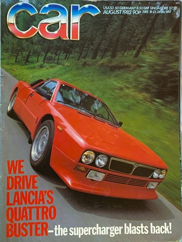 Car magazine aug 1982 - magazine,