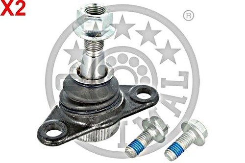 Front lower ball joint - lower, 2x