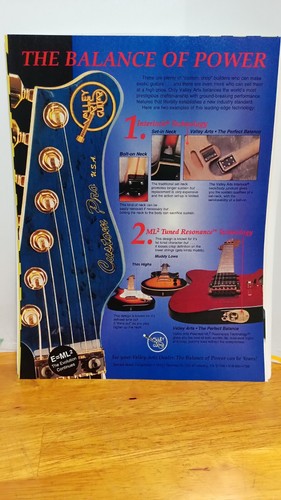 Valley arts guitars guitar - valley, ad