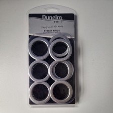 Dunelm Matt Silver Eyelet