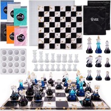 LET'S RESIN Chess Molds for