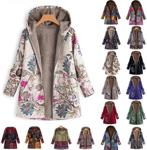 Ladies winter fleece - winter, hooded
