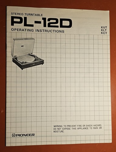 Original pioneer 12d - original,