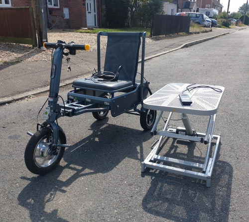 Efoldi wheel electric - 3-wheel,