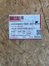 Walsall v Shrewsbury Town