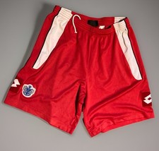 Queens Park Rangers QPR Football Shorts 2013 Away Lotto Red Size Medium Mens