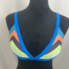 Tu Multicolored Striped Bikini