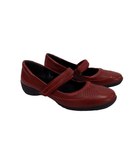 Clarks mary jane shoes red - mary,