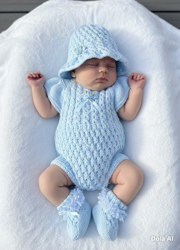 Ruffle romper knitting - “ruffle”,
